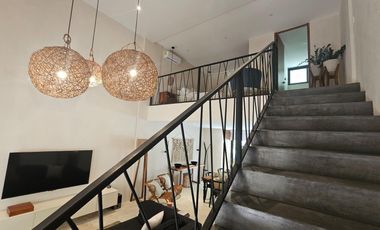 INCREIBLE LOFT EN VENTA AMUEBLADO Y EQUIPADO EN TULUM  AMAZING FURNISHED AND EQUIPPED LOFT FOR SALE IN TULUM