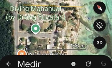 TERRENO EN MAHAHUAL A 100M DEL MAR EN VENTA  LAND FOR SALE IN MAHAHUAL, 100M FROM THE SEA