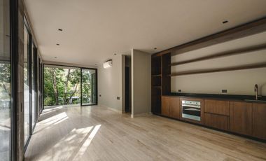 DEPARTAMENTO DE 1REC CON DISENO ARTISTICO EN VENTA, TULUM