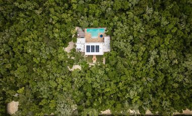 CASA EN VENTA EN LOS ARBOLES TULUM  EXCLUSIVA CASA ESTILO COLONIAL