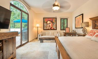 CASA EN VENTA EN LOS ARBOLES TULUM  EXCLUSIVA CASA ESTILO COLONIAL