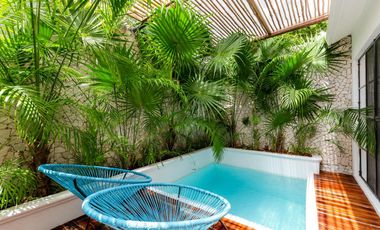 CASA INDEPENDIENTE DE 1REC EN VENTA EN VILLAS TULUM  1BEDROOM INDEPENDENT HOUSE FOR SALE IN VILLAS TULUM