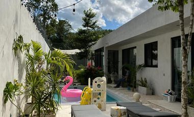 CASA EN VENTA DE 3REC UBICADA EN HOLISTIKA, TULUM  3BEDROOM HOUSE FOR SALE IN HOLISTIKA, TULUM