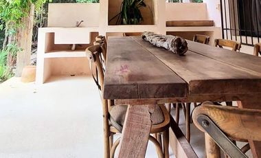 CASA ECOLOGICA EN VENTA EN TULUM A 15 MINUTOS DE LA ZONA URBANA