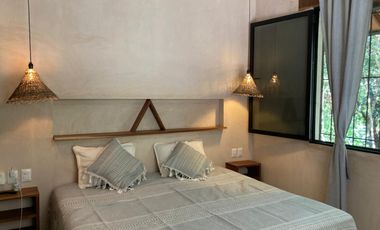 CASA ECOLOGICA EN VENTA EN TULUM A 15 MINUTOS DE LA ZONA URBANA