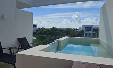 ESTUDIO PENTHOUSE EN VENTA EN TULUM  STUDIO PENTHOUSE IN LA VELETA, TULUM