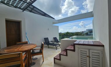 ESTUDIO PENTHOUSE EN VENTA EN TULUM  STUDIO PENTHOUSE IN LA VELETA, TULUM