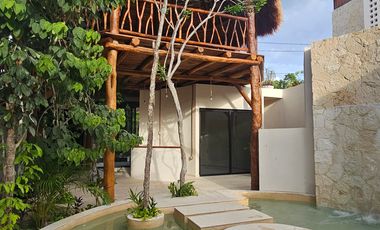 VILLA DE 3 RECAMARAS ESTILO MEDITERRANEO EN TULUM
