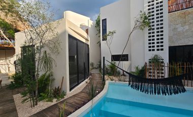 VILLA DE 3 RECAMARAS ESTILO MEDITERRANEO EN TULUM