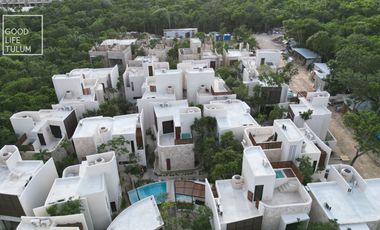 VILLA DE 3 RECAMARAS ESTILO MEDITERRANEO EN TULUM