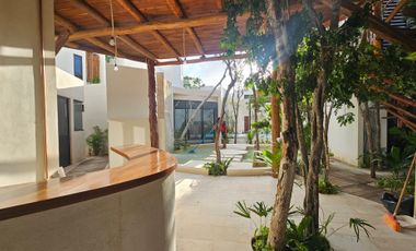 VILLA DE 3 RECAMARAS ESTILO MEDITERRANEO EN TULUM