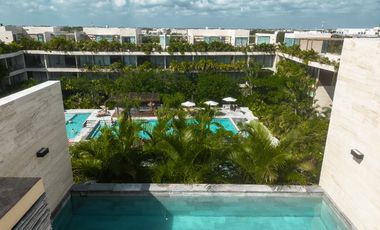 VENTA DE LUJOSO PENTHOUSE EN MISTIQ TULUM CON ROOFTOP PRIVADO