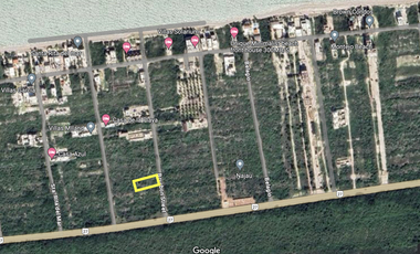 Terreno en la playa de San Benito, Yucatán