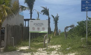 Terreno en la playa de San Benito, Yucatán