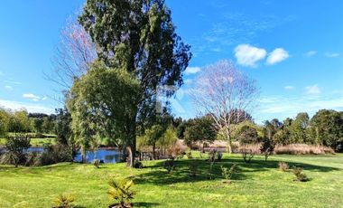 PARCELA DE 6.200M2 CON LAGUNA PROPIA A 5KM DE PTO VARAS