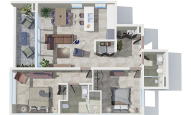 Condos de lujo frente al mar