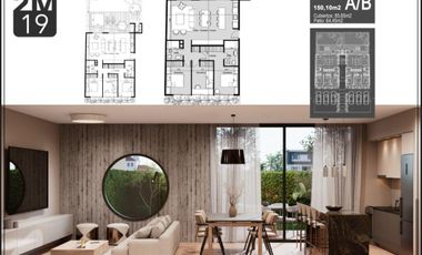 Departamento de tres ambientes a la venta en Nuevo Quilmes Externo