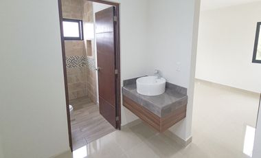 Casas en venta en el Conkal Mérida 2 plantas y recamara en planta baja