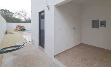 Casas en venta en el Conkal Mérida 2 plantas y recamara en planta baja