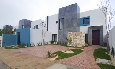 Casas en venta en el Conkal Mérida 2 plantas y recamara en planta baja