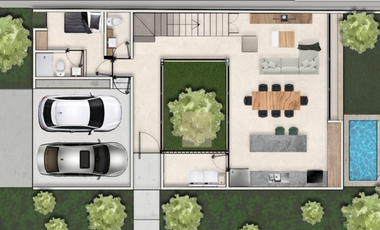 Moderna Casa en Pre Venta en Paseo Country Merida Yucatan