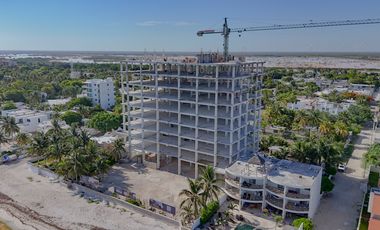DEPARTAMENTOS EN VENTA FRENTE AL MAR EN CHICXULUB, YUCATAN