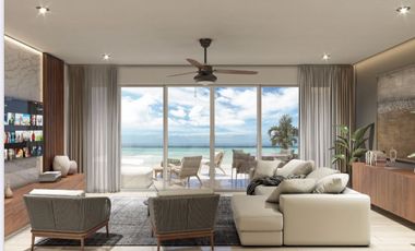 DEPARTAMENTOS EN VENTA FRENTE AL MAR EN CHICXULUB, YUCATAN