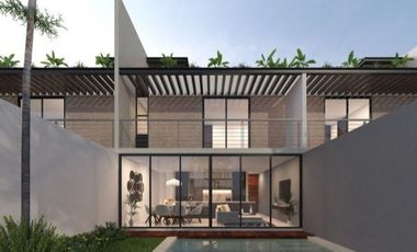 YAAX BEH TOWNHOUSES EN VENTA EN CONKAL 3 RECAMARAS