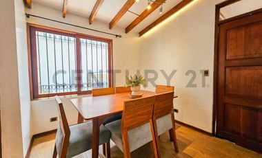 Departamento en primer piso, piscina y área de parrilla en Los Cedros Chorrillos