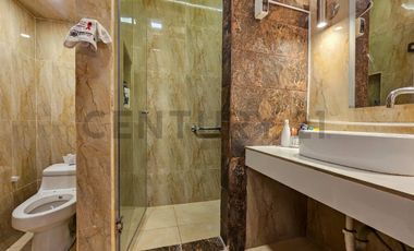 Departamento en primer piso, piscina y área de parrilla en Los Cedros Chorrillos