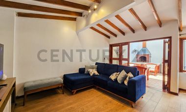 Departamento en primer piso, piscina y área de parrilla en Los Cedros Chorrillos