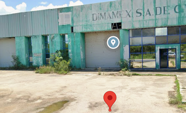 TERRENO EN VENTA PARA INVERTIR, CARRETERA CHICXULUB-IXIL CON NAVE INDUSTRIAL
