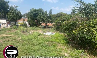 TERRENO CON EXCELENTE UBICACION EN CUAUTLA EN VENTA