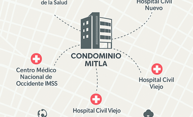 Departamento en Venta Ideal para Profesionistas de la Salud, Col. Monumental