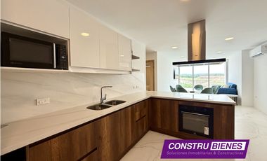 Departamento Amoblado Vista al Mar en Urb. Ciudad del Mar, Manta