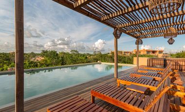 Venta Casa en Tulum 3 Recámaras/Residencial Privado/Casa Club/Alberca