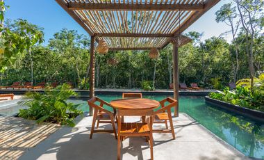 Venta Casa en Tulum 3 Recámaras/Residencial Privado/Casa Club/Alberca