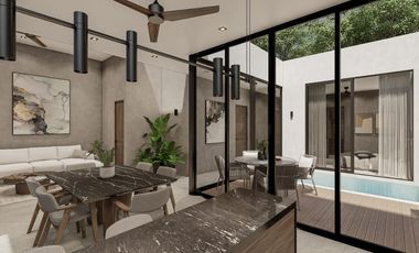 Villa En Venta En Tulum Country Club 3 Habitacion Con Alberca