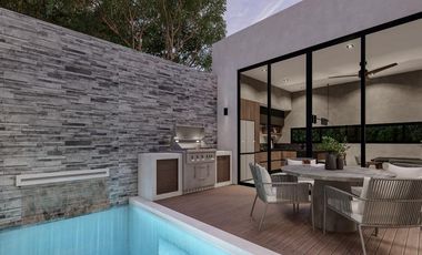 Villa En Venta En Tulum Country Club 3 Habitacion Con Alberca