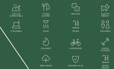 Venta departamento tres dormitorios con amenities premium fisherton