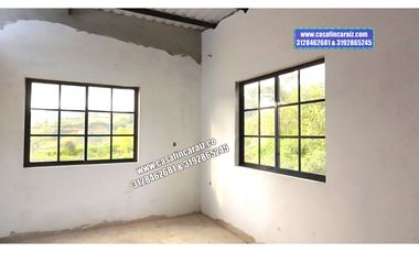 Finca campestre en obra gris en condominio en marinilla 375millones