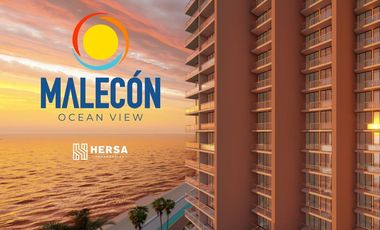 DEPARTAMENTO EN PREVENTA POR EL MALECON DE MAZATLAN