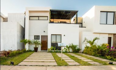 Casa en preventa en Sonterra II modelo de casa Bastian en Mazatlán