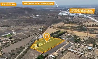 5 hectáreas a 5 minutos del aeropuerto