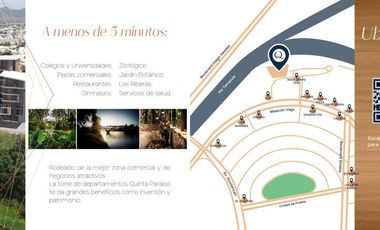 DEPARTAMENTO EN VENTA EN QUINTA PARAISO
