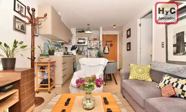 Amplio y exclusivo depto 1D 1B en metro Departamental