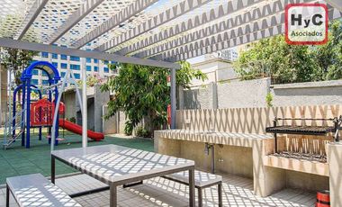 Amplio y exclusivo depto 3D 2B Est Bod metro Departamental