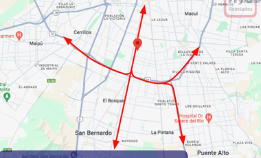 Oportunidad única en Santiago Sur Metro Lo Ovalle