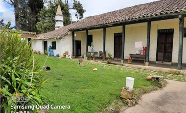 VENDO EXCLUSIVA HACIENDA CERCA DE BOGOTA