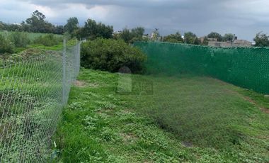 Terreno habitacional en venta en Los Sauces, Texcoco, México.